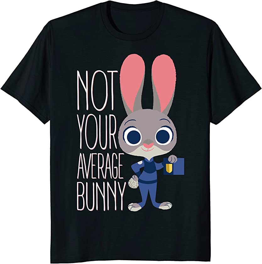 Zootopia Judy Hopps Average Bunny Graphic T-Shirt