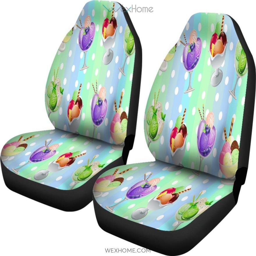 Ice Cream Car Seat Covers Car Accessories 2021 Oralie Shop