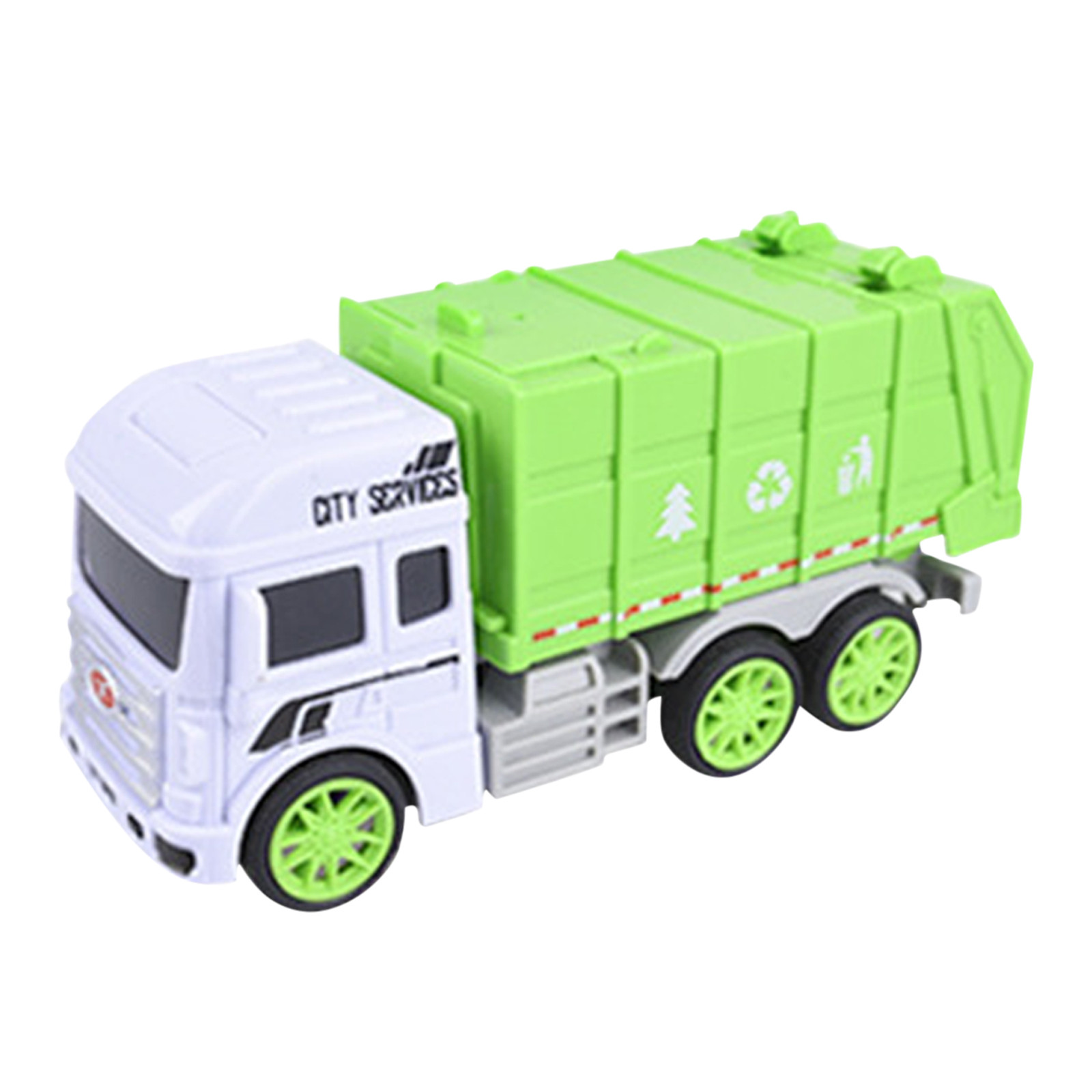 Garbage Truck Toys For Boys Gift Sanitation Car Boys Toys Boys Girls Kids Toddler Car Toys Car Model Children Toys juguetes New alx