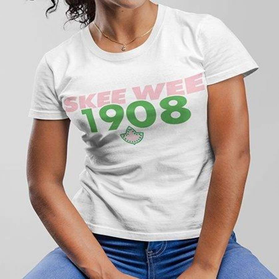 Alpha Kappa Alpha Skee Wee 1908 Founding Year T-Shirt