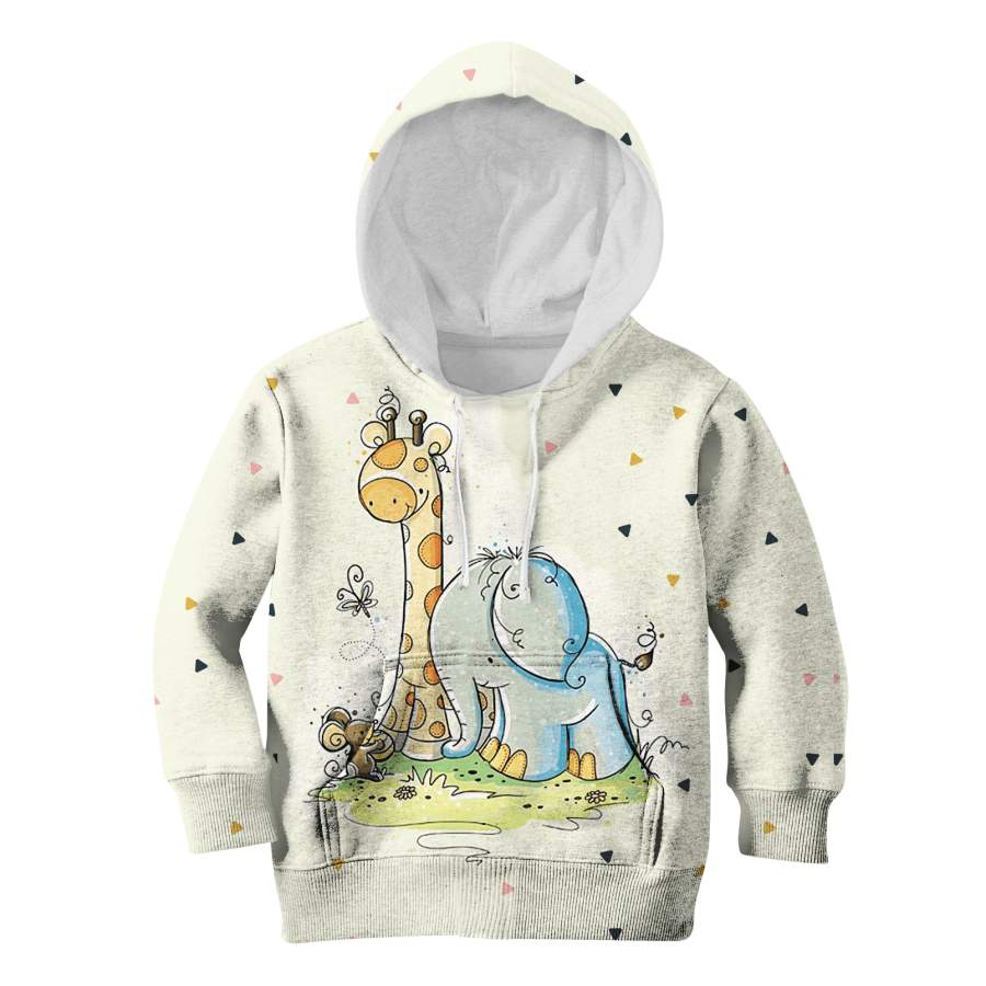 Animal In The Forest Custom Hoodies T-shirt Apparel