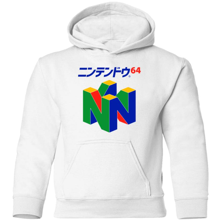 AGR Japanese Nintendo 64 Toddler Pullover Hoodie