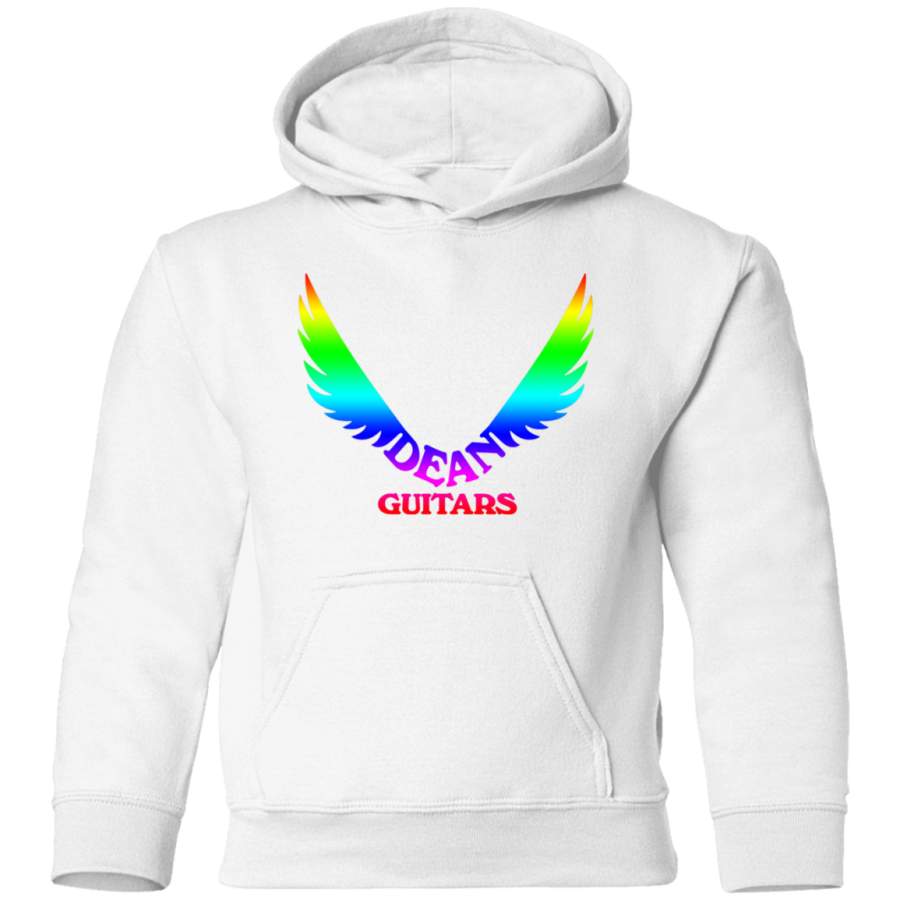 AGR Dean Guitars Logo Rainbow Toddler Pullover Hoodie