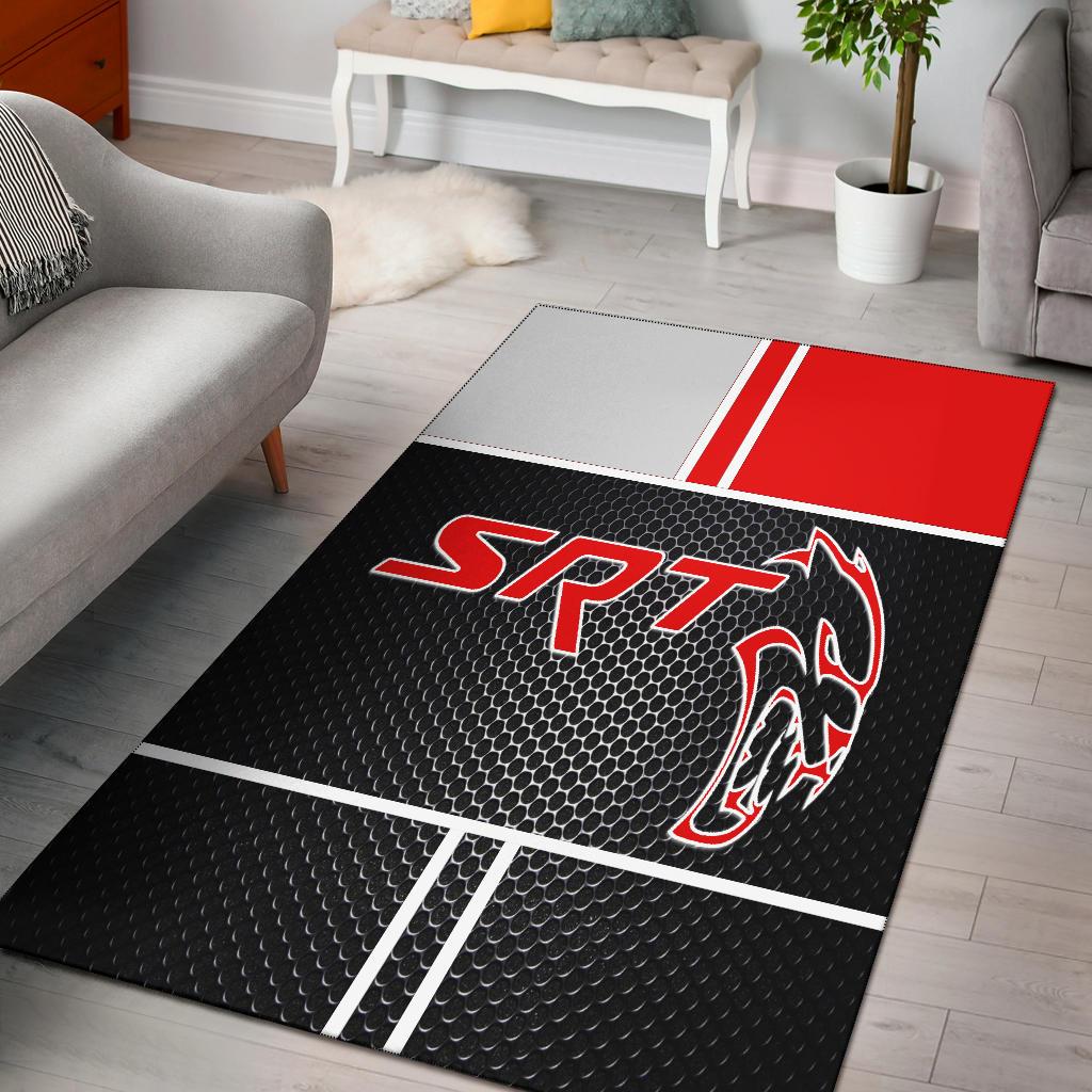 Dodge Srt Hellcat Rug V1