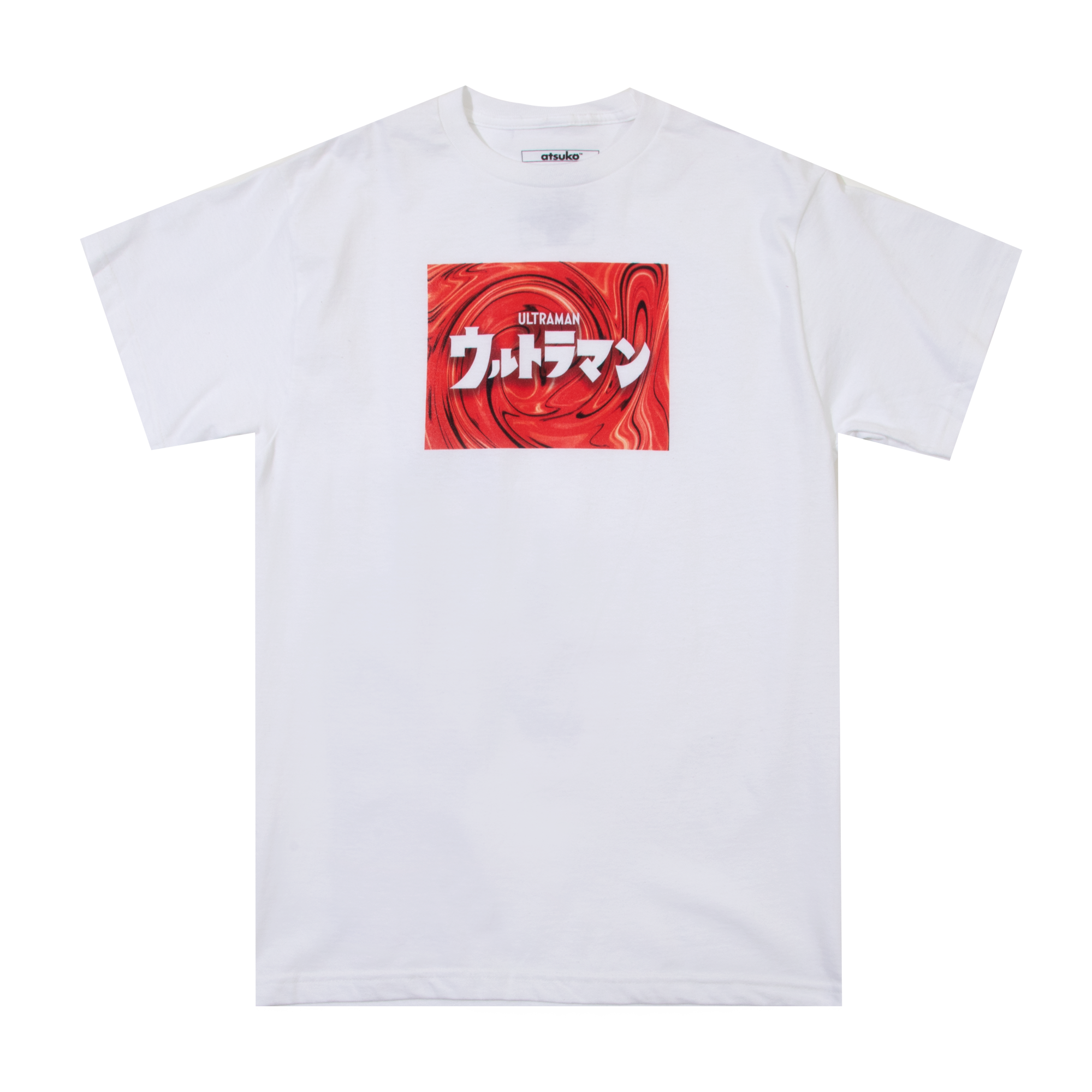 Ultraman Beam Back Hit White Tee