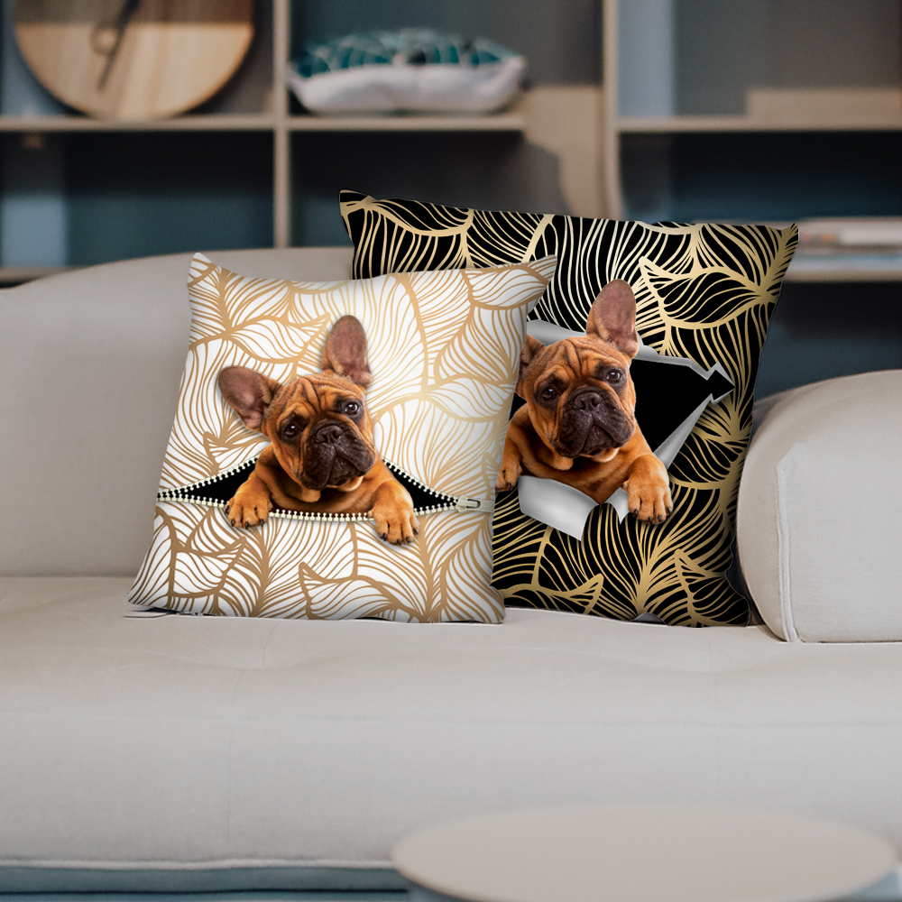 They Steal Your Couch – French Bulldog Pillow Cases V3 (Set Of 2)
