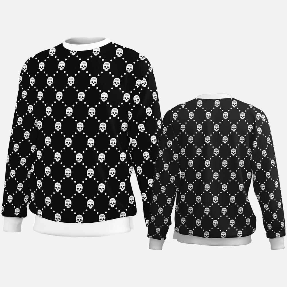 Unus Annus Sweatshirt Skull Pattern Unus Annus Merch Gift Idea For Men Dad