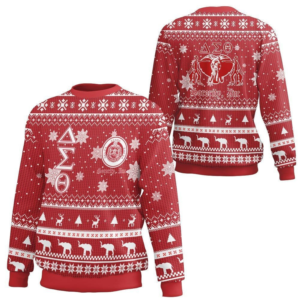 Sorority Sweatshirt – Christmas Delta Sigma Theta Sorority Inc Sweatshirt