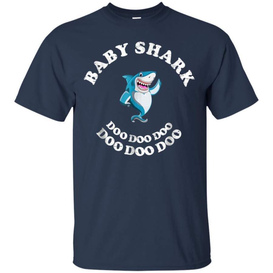 AGR Baby Shark Doo Shirt Funny Shark Smile Family Perfect Gift Jaq T-shirt