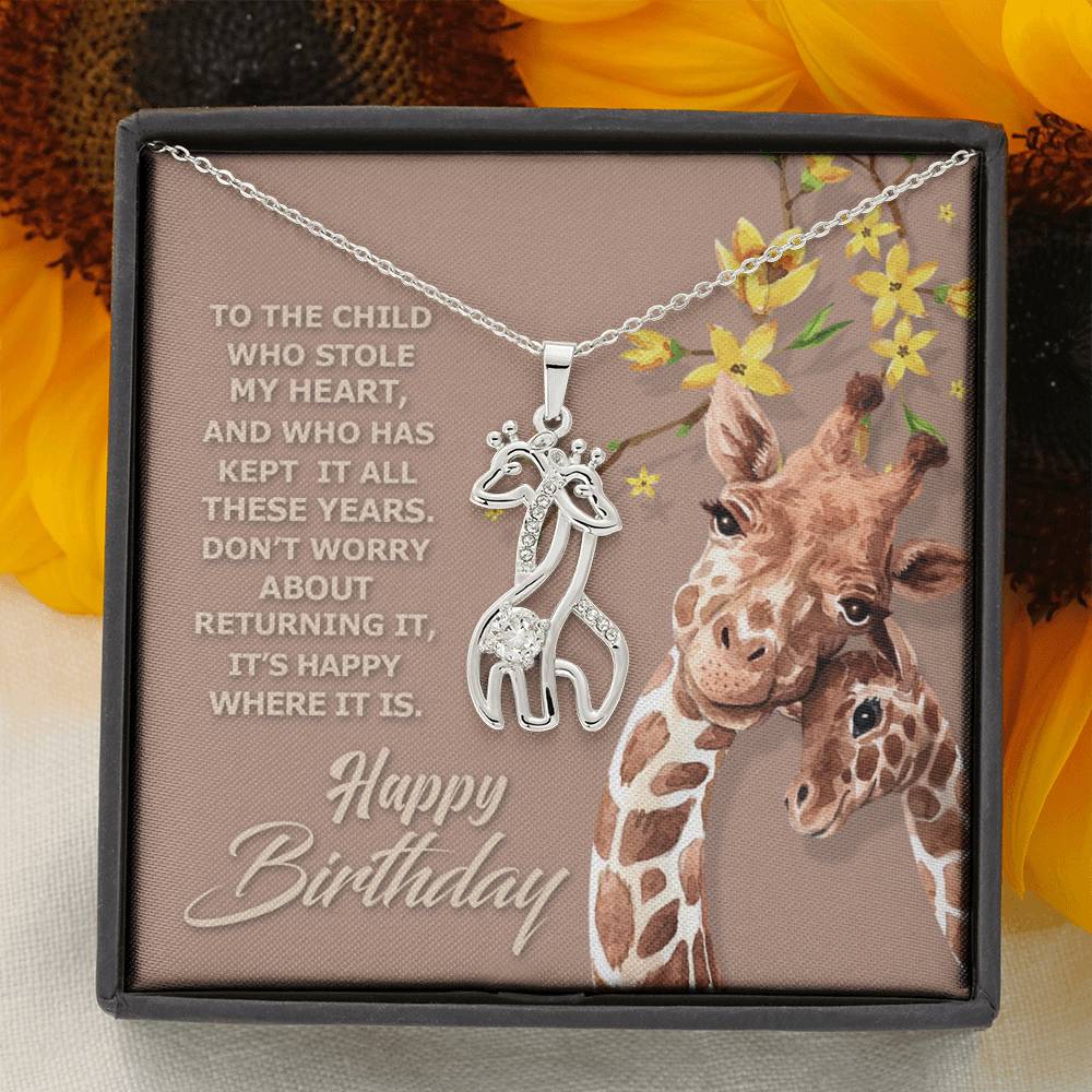 Special Birthday Gift – Giraffes Necklace