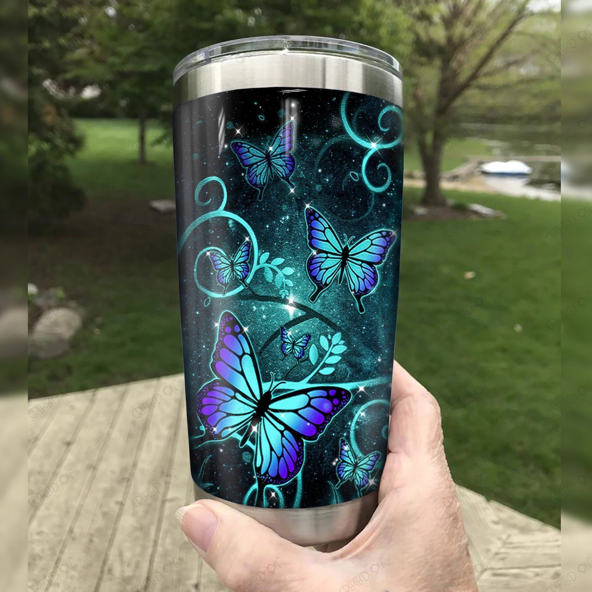 Butterfly Steel Tumbler TA031804