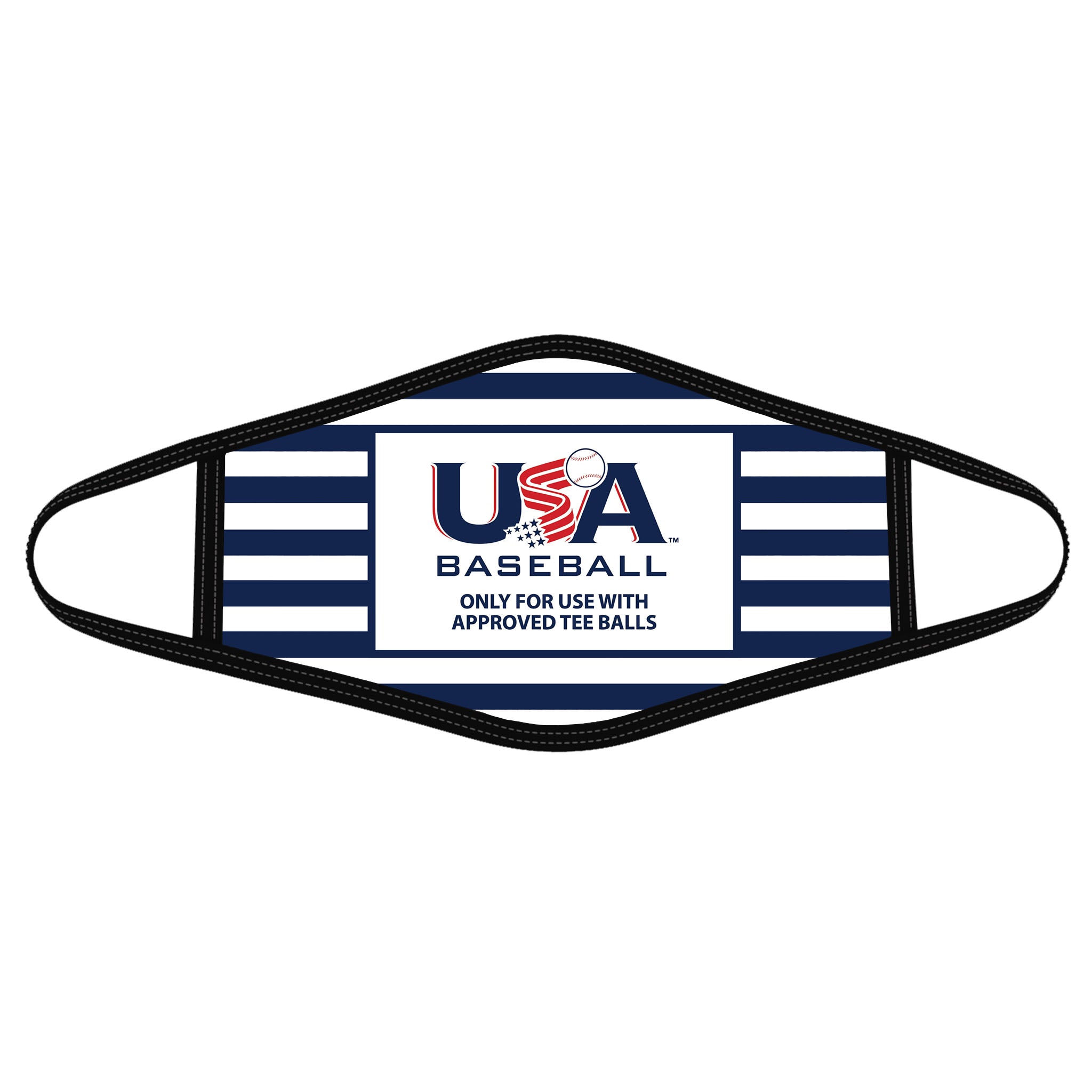 Usa Baseball Only For Use With Approved Tee Balls – Polyblend Face Mask