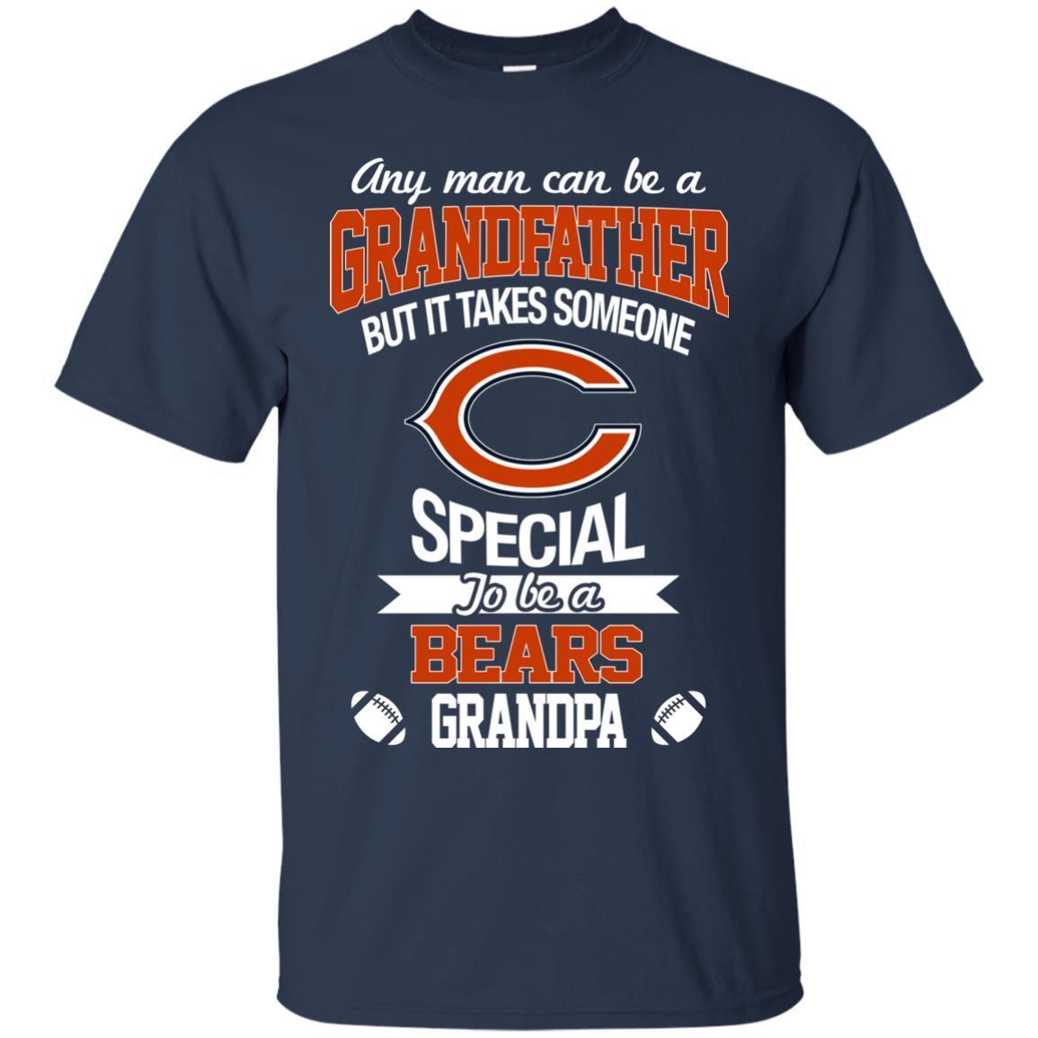 It Takes Someone Special To Be A Chicago Bears Grandpa Tshirt