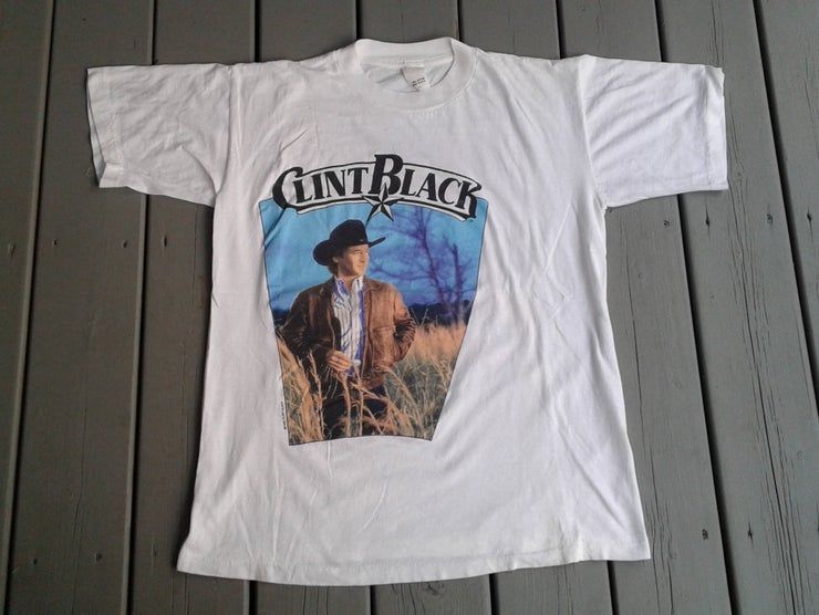 Vintage 1989 Clint Black Loving Blind Shirt