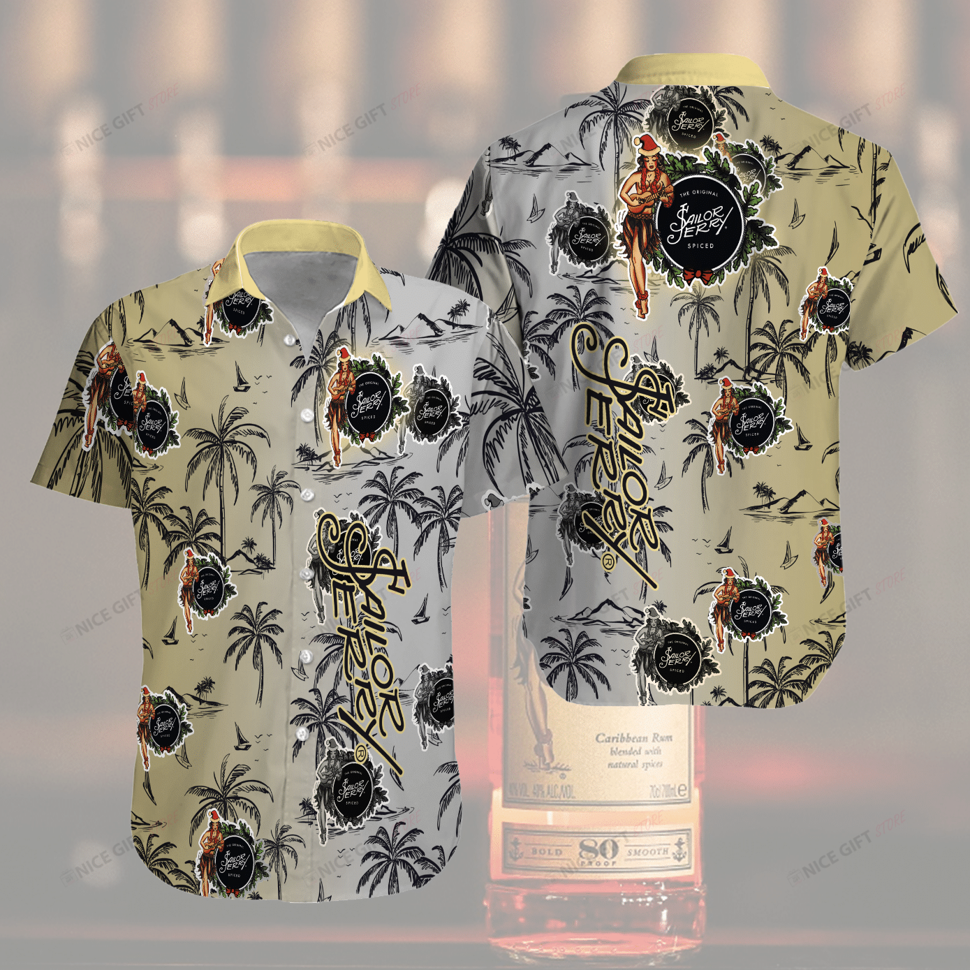 Sailor Jerry Hawaiian Shirt 3Hs-S9H7