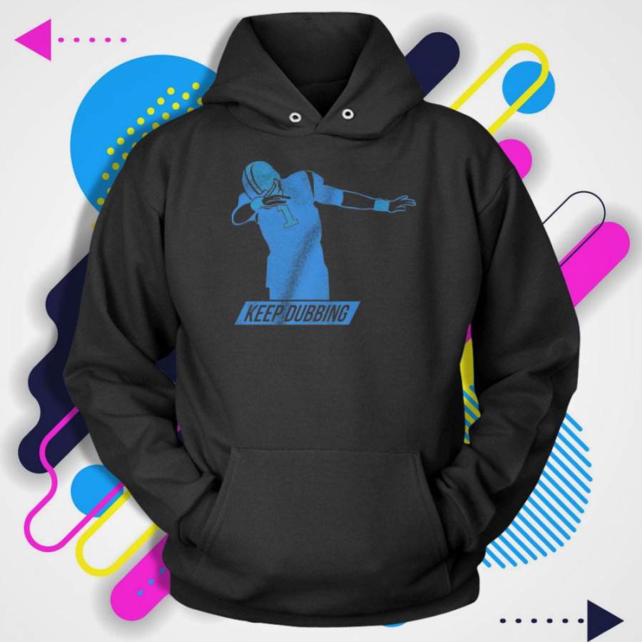 Keep Dabbing Carolina Panthers Men’S Hoodie