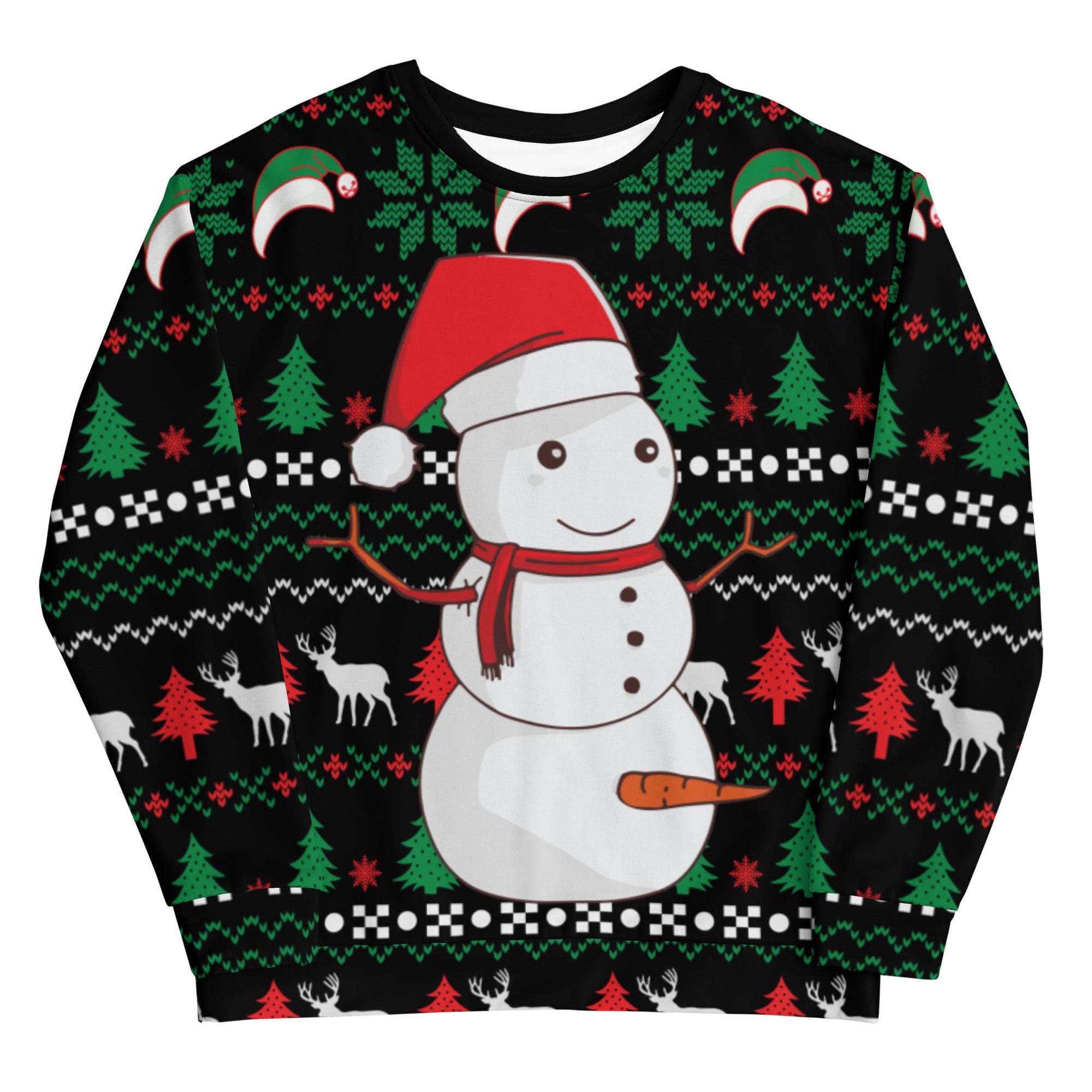 Unisex Snow Boner Ugly Christmas Sweatshirt