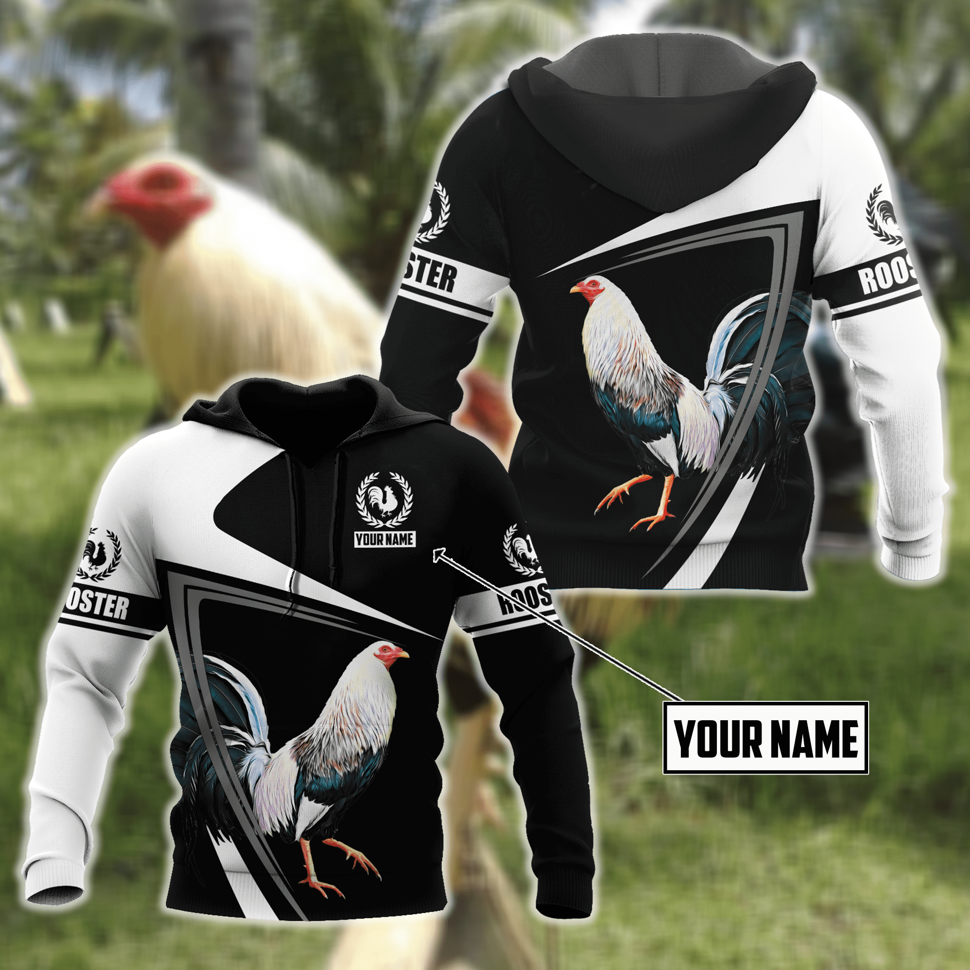 Personalized Rooster 3D Printed Unisex Shirts Da28042101Vh