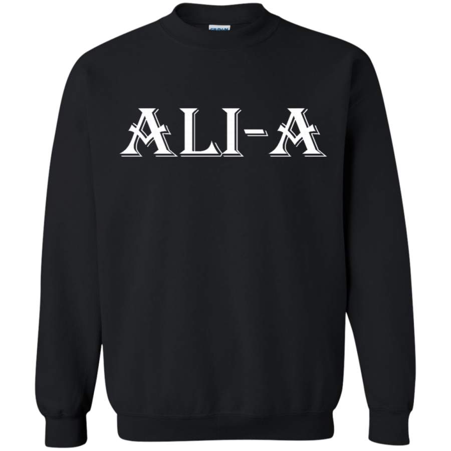 AGR Ali-a logo Crewneck Pullover Sweatshirt