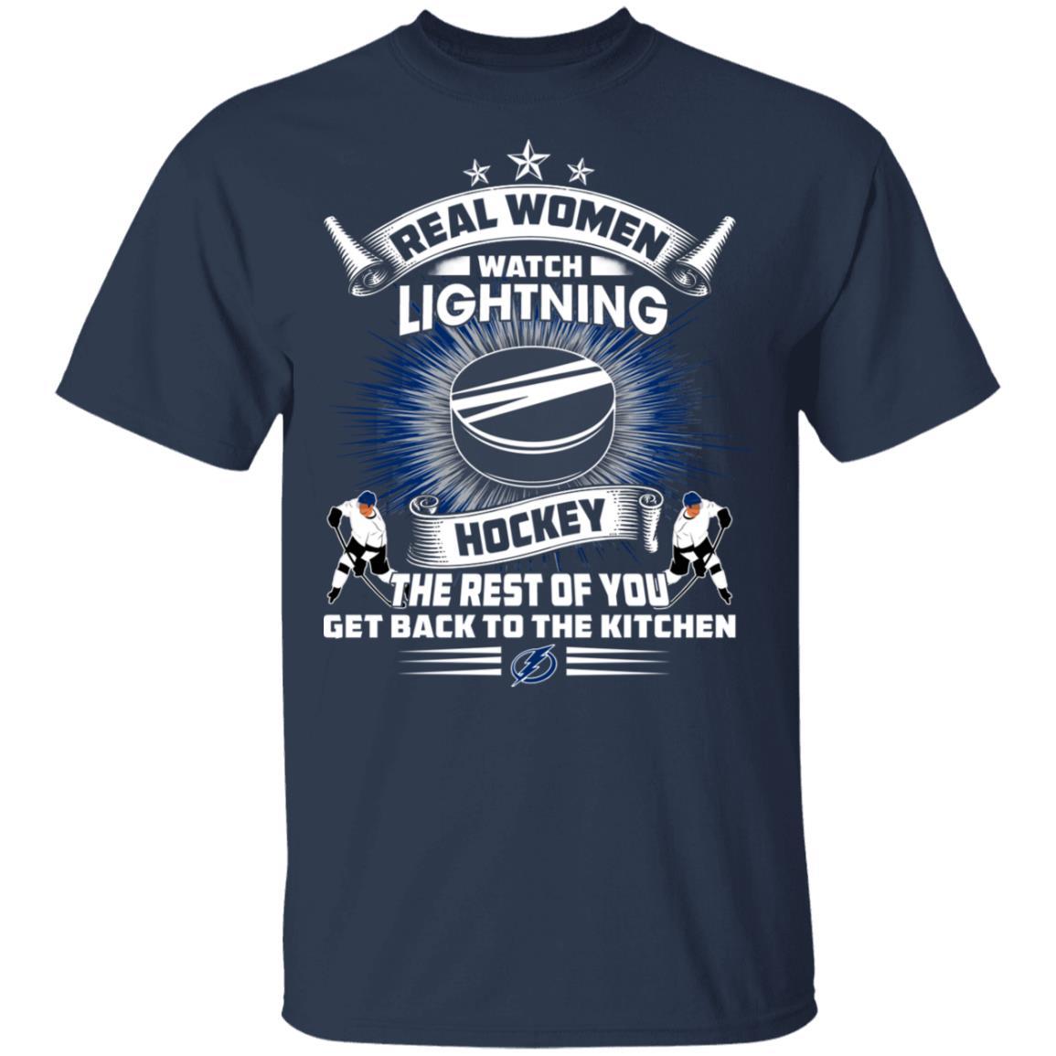 Real Women Watch Tampa Bay Lightning Gift T Shirt