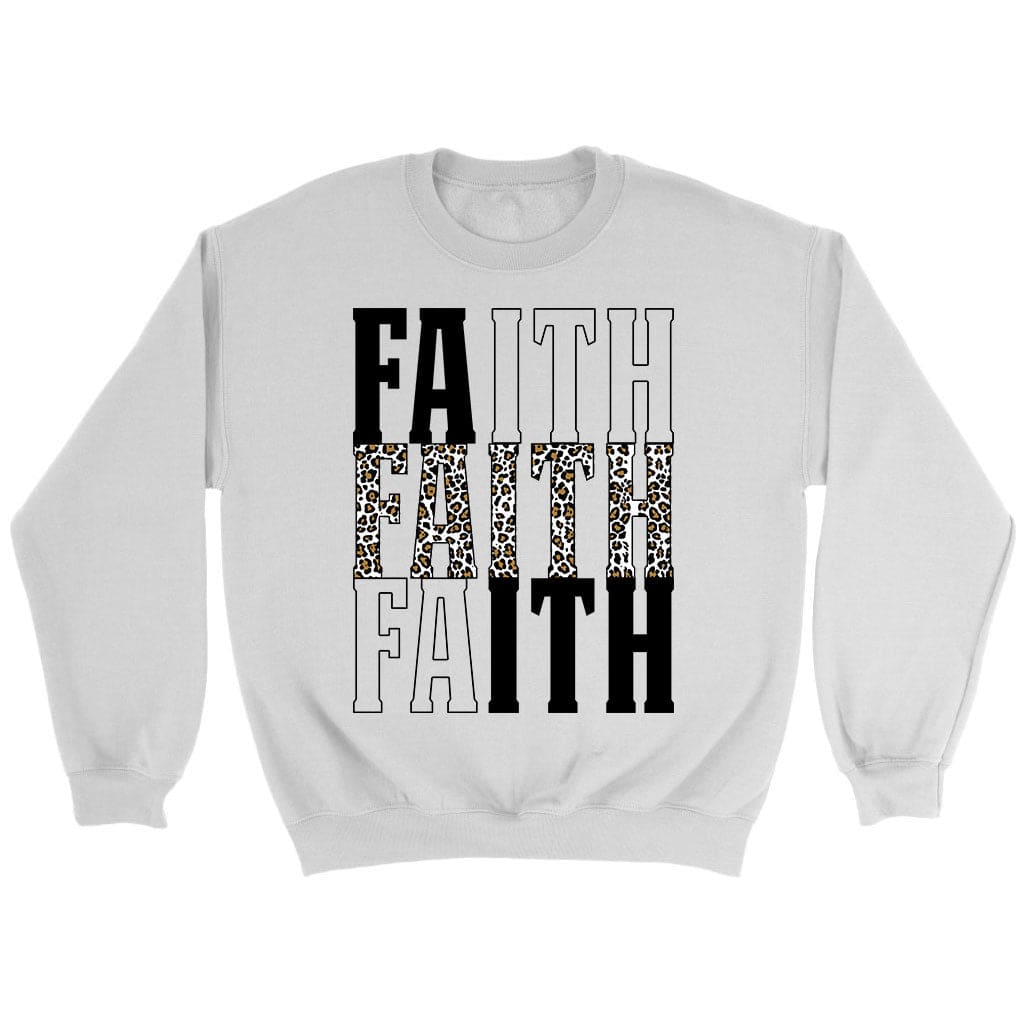 Faith Leopard Sweatshirt