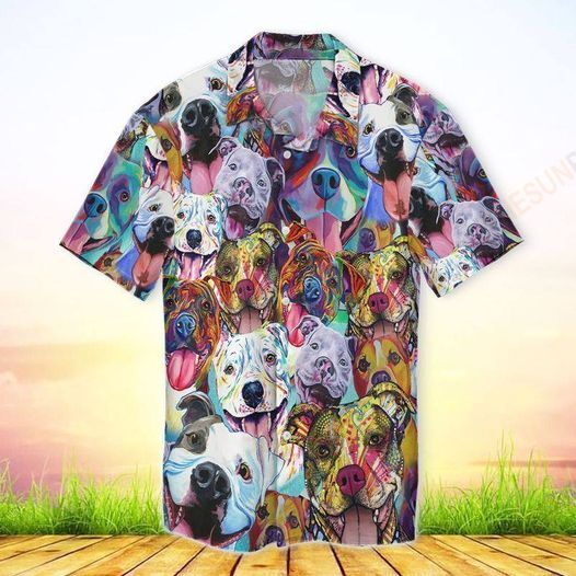 Life Is Better With A Pitbull Hawaiian Shirt 002048 Ha53959