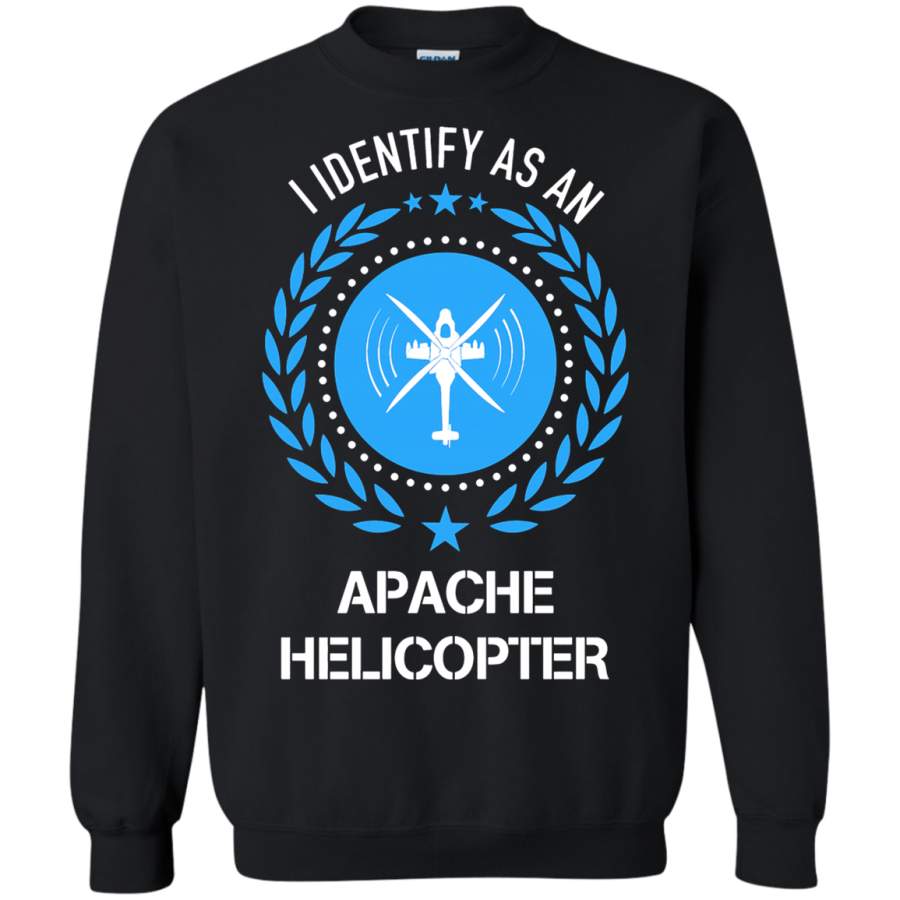 AGR I Identify As An Apache Helicopter Sweatshirt