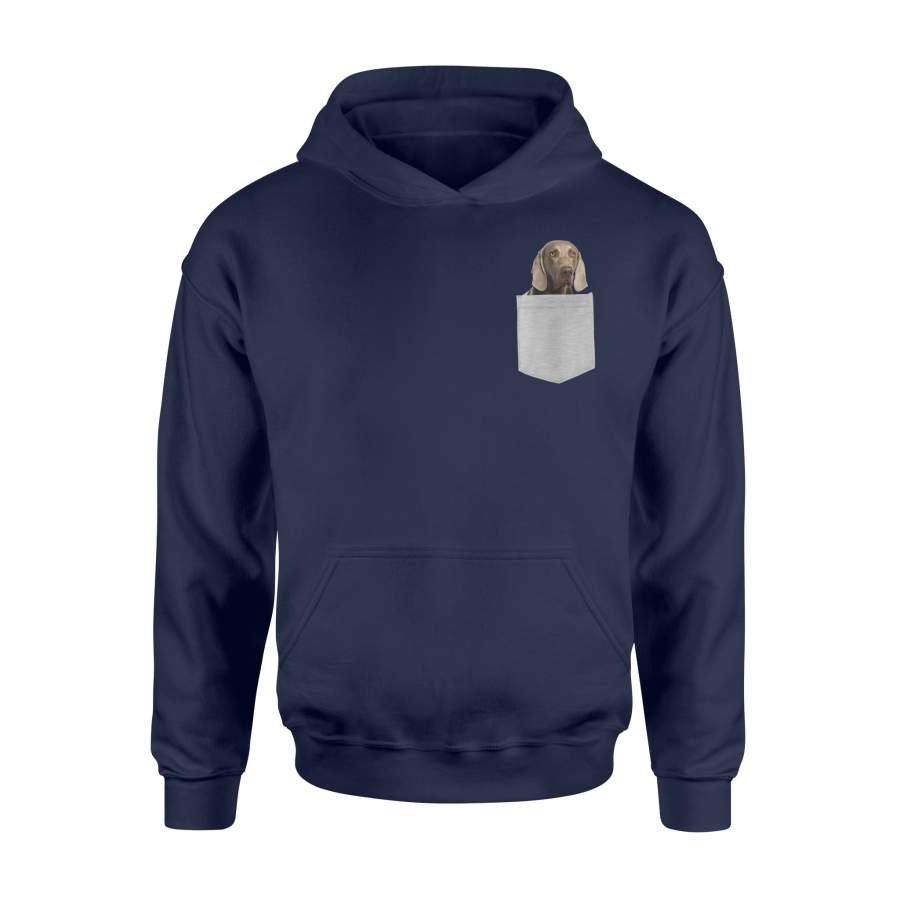 Dog In Your Pocket Weimaraners Puppy Hoodie