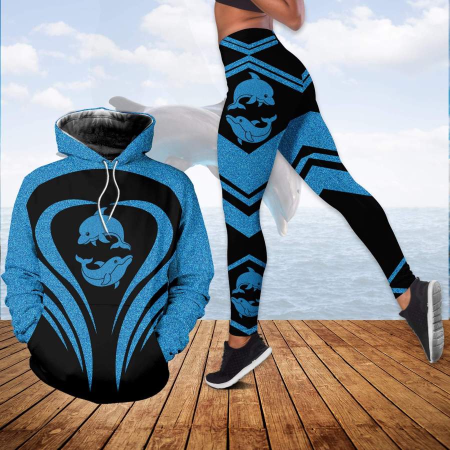 Dolphins Combo Hoodie & Legging  03