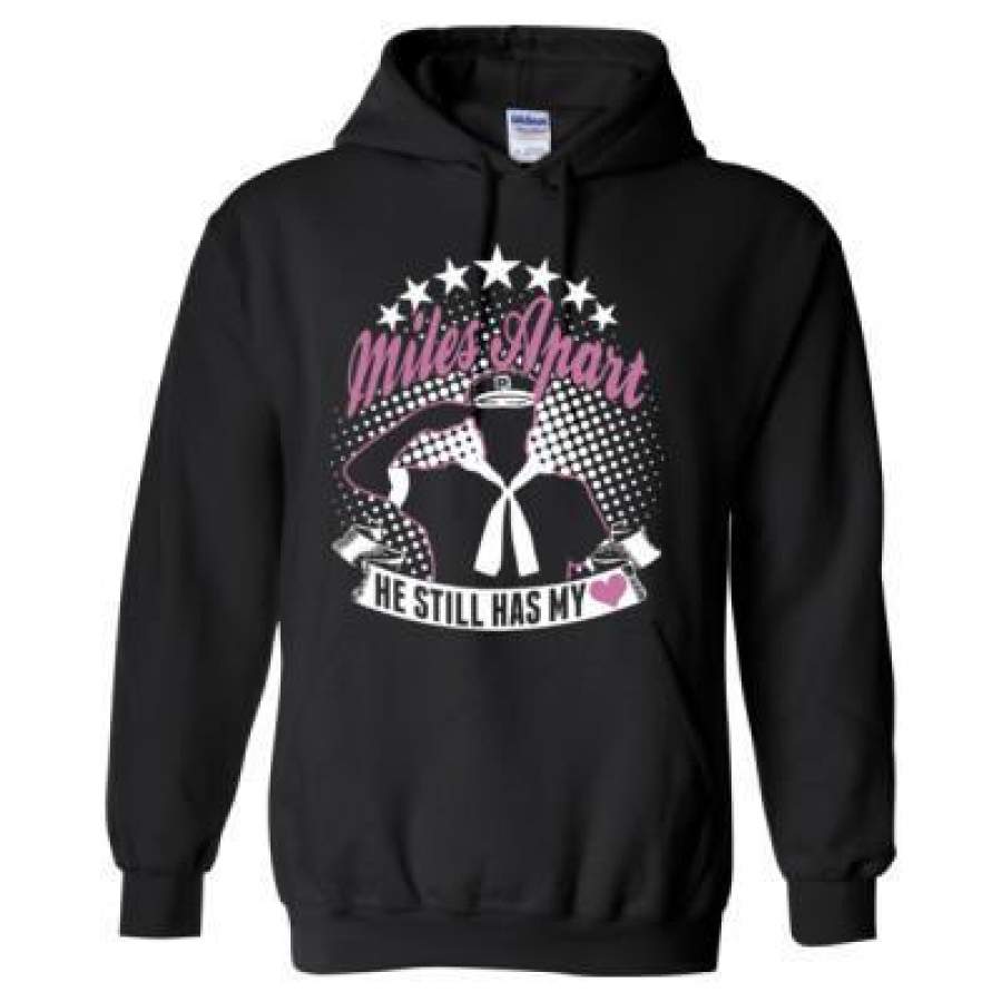 AGR Miles Apart He Still Has My Love – Heavy Blend™ Hooded Sweatshirt