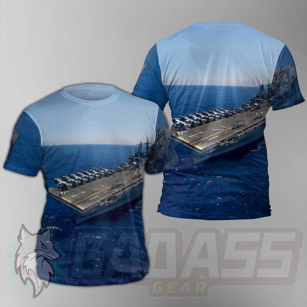 Amzing Uss Wasp BDG-1077 Unisex T-shirt