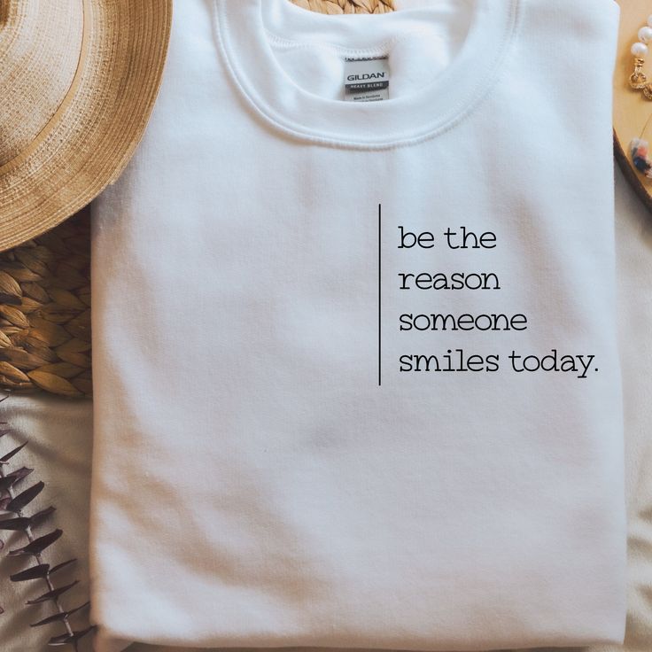 Be the Reason, Minimalist Sweatshirt, Mental Health Shirt, Mental Health Matters, School Counselor Shirt, Social Worker Shirt, Teacher Gift, White