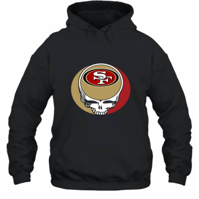 Halloween Skull Funny Football Team San Francisco 49ers shirt Hoodie