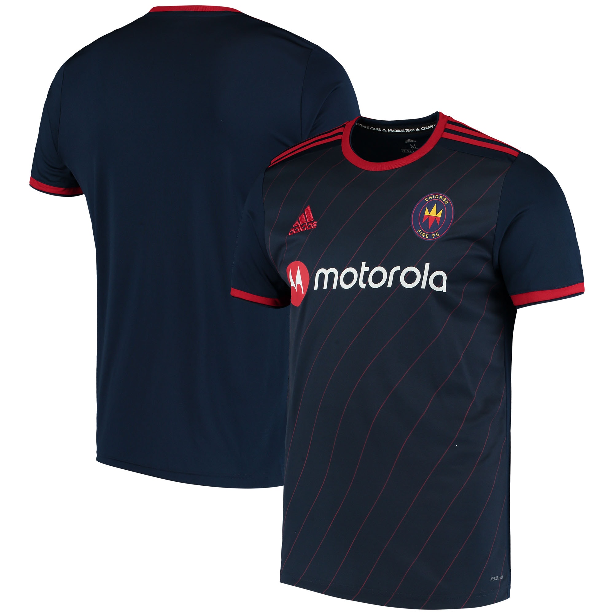 Chicago Fire 2020 Replica Blank Primary Jersey – Navy