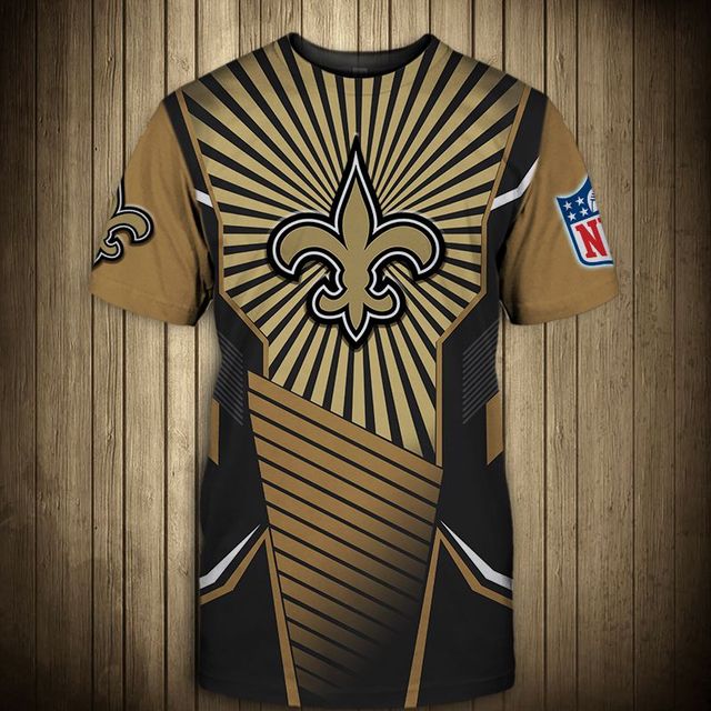 New Orleans Saints Sunlight 3D T-Shirt