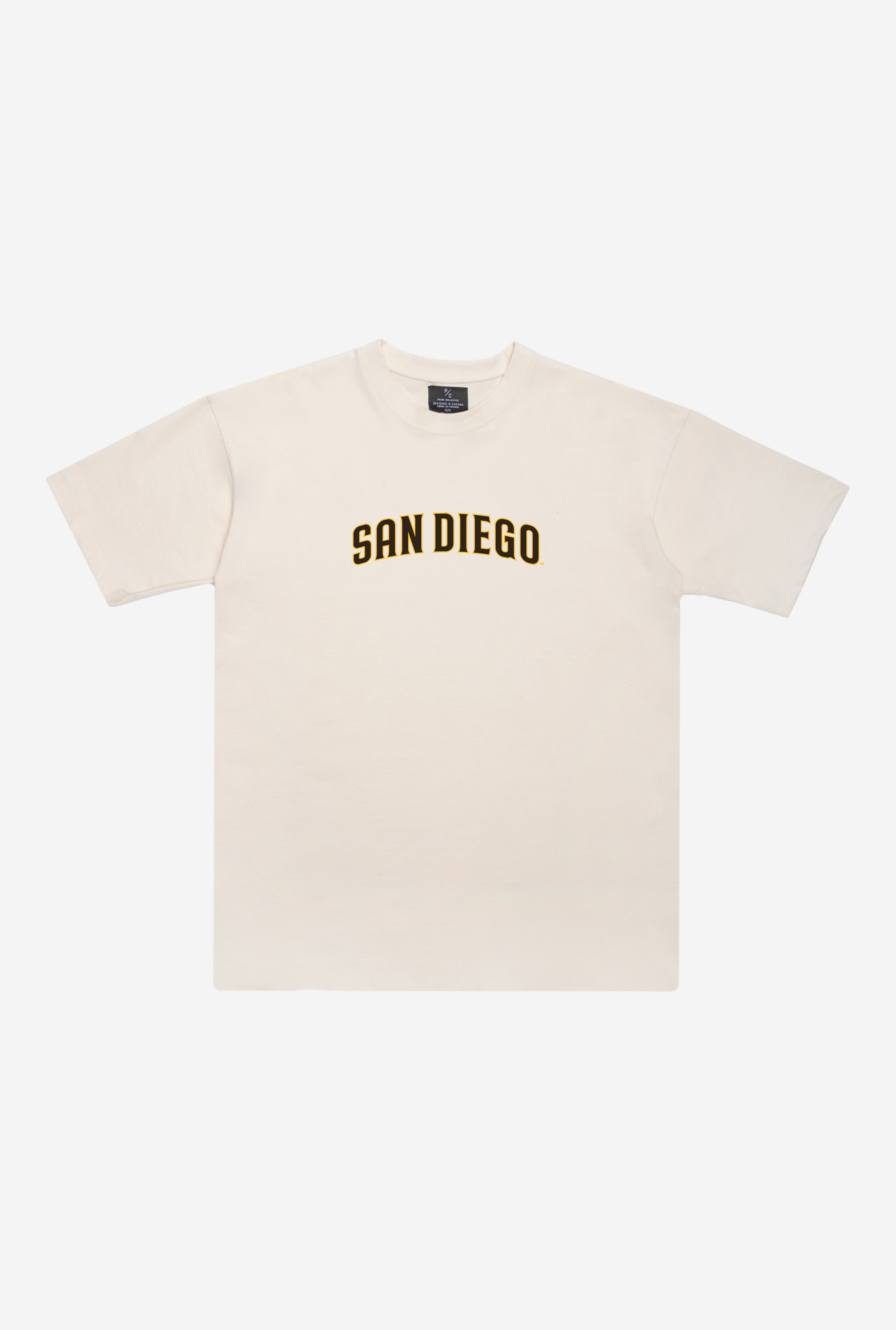 San Diego Padres Heavyweight T-Shirt – Natural