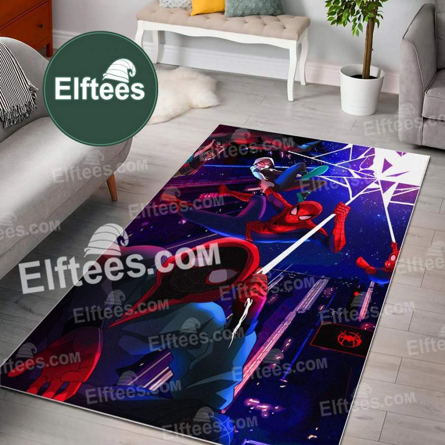 Elftees Spiderman Rug Floor - Home Decoration Elftees Carpet SPM03