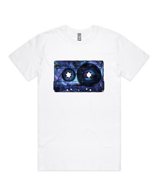 Vintage Retro Nebula Mixtape 80s Cassette Tape RS Tshirt