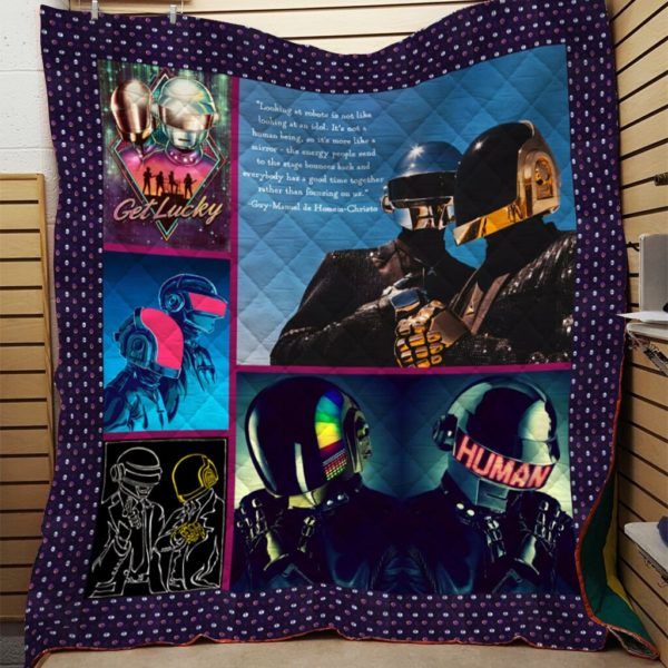 Daft Punk Printing Tdq-Qvk0014 3D Quilt Blanket HGM40