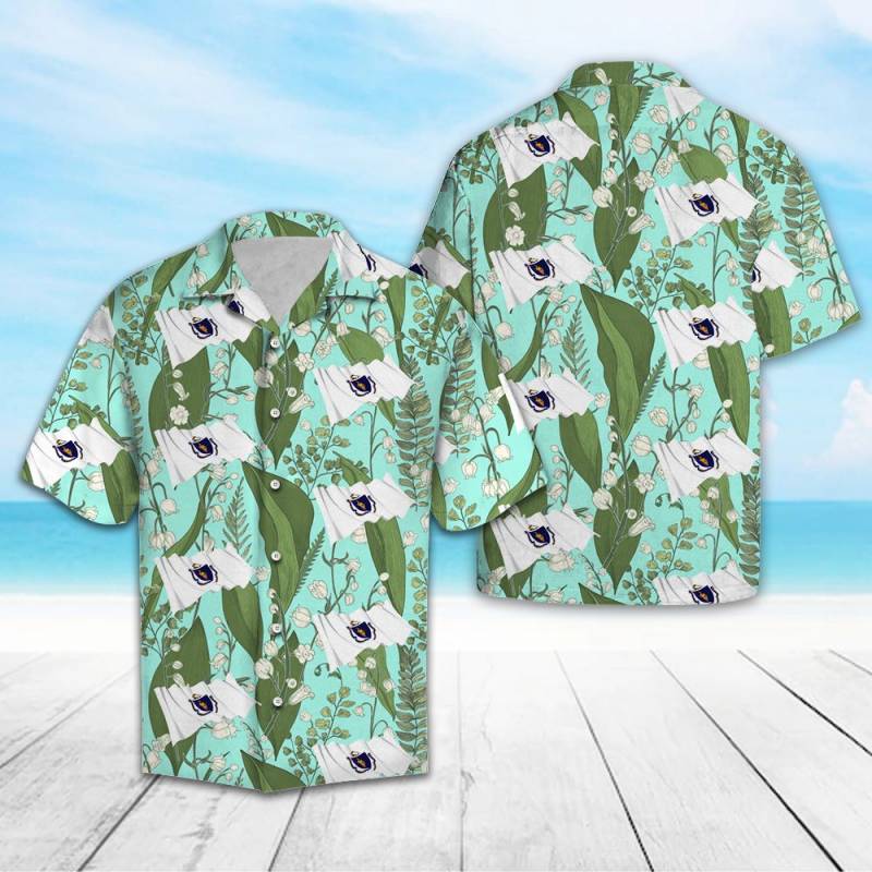 Massachusetts Mayflower Hawaiian Shirt Ha74831