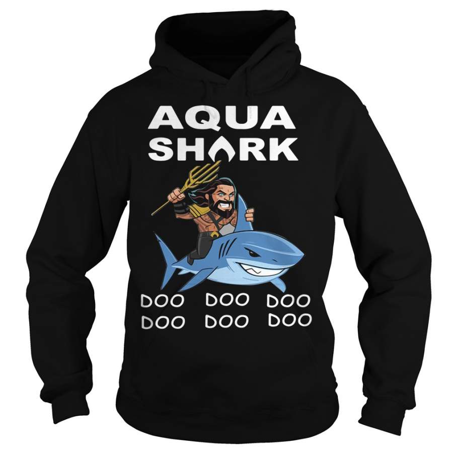 Aqua Shark Doo Doo Doo Doo Doo Doo Hoodie