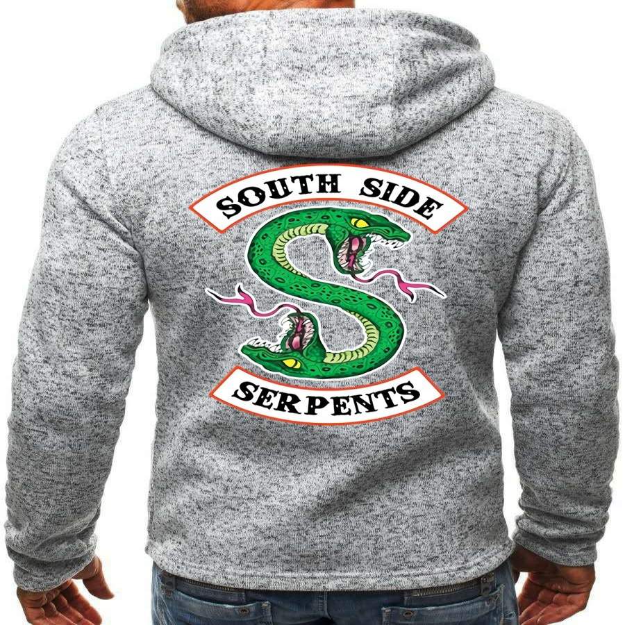 New Arrival Zipper Hoodies Southside Serpents Sweatshirts Pullover Snake Fashion Hoodie For Men