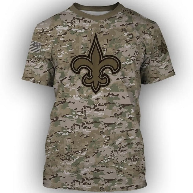 New Orleans Saints Military T-Shirt