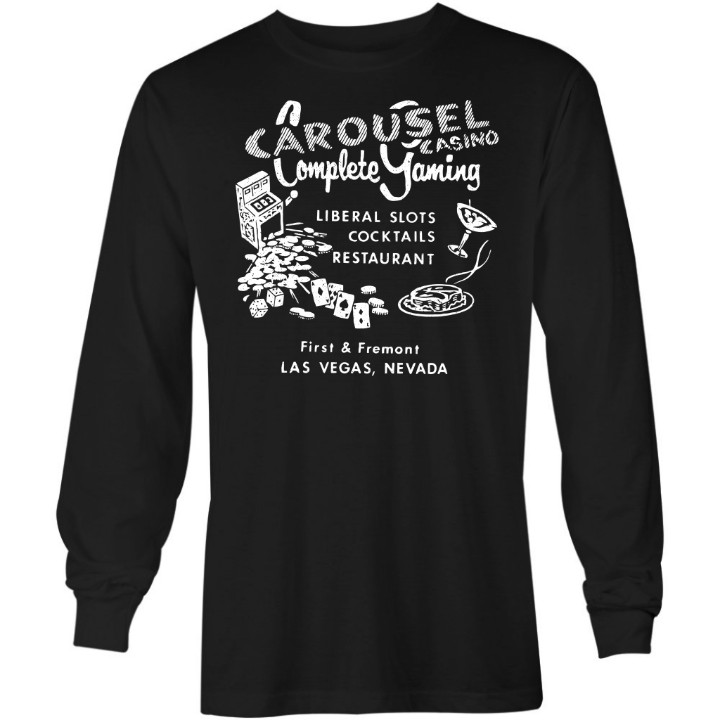 Carousel Casino – Vintage Las Vegas – Long Sleeve T-Shirt