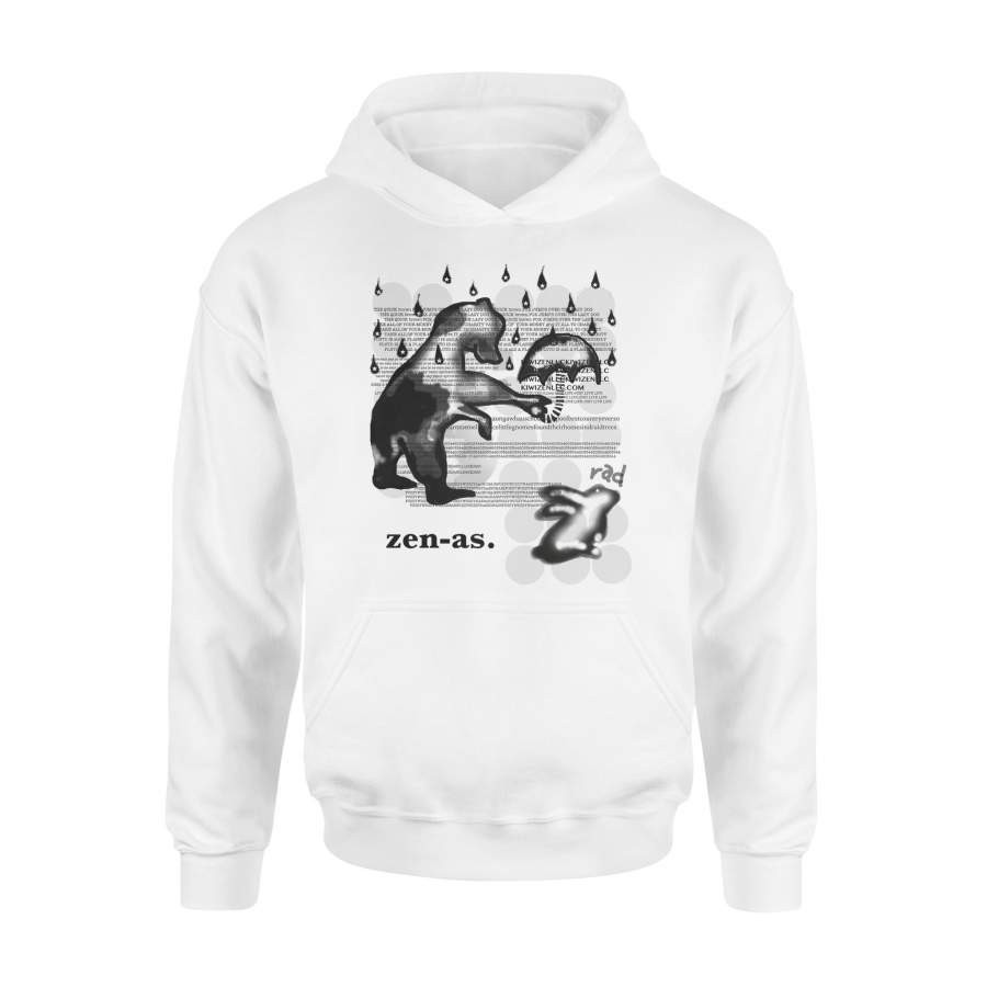 Insane Rain Zen Bear Rad Rabbit Premium  Hoodie