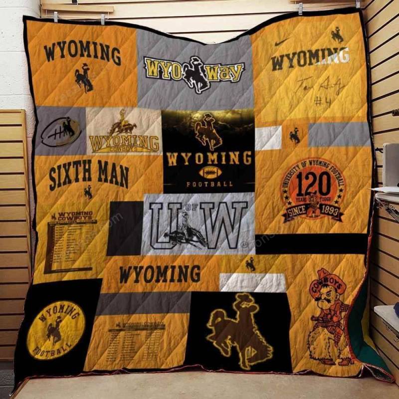 Wyoming Cowboys Blanket TH1507 Quilt