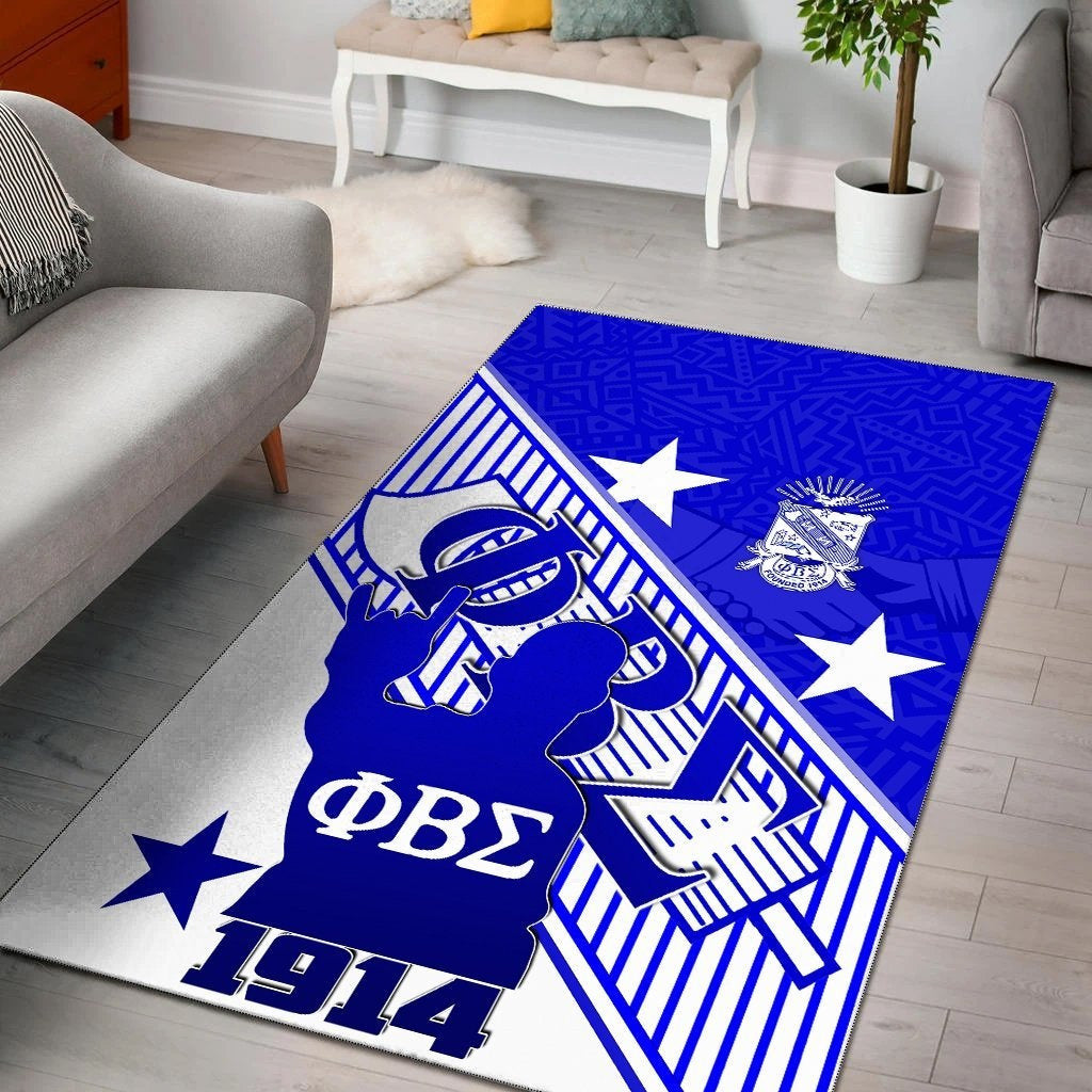 Fraternity Area Rug – Phi Beta Sigma Area Rug Crest Style