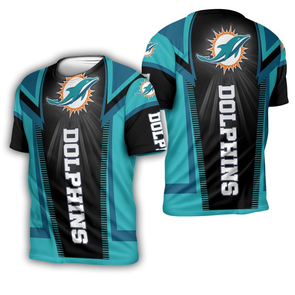 Miami Dolphins For Fan 3D T-Shirt