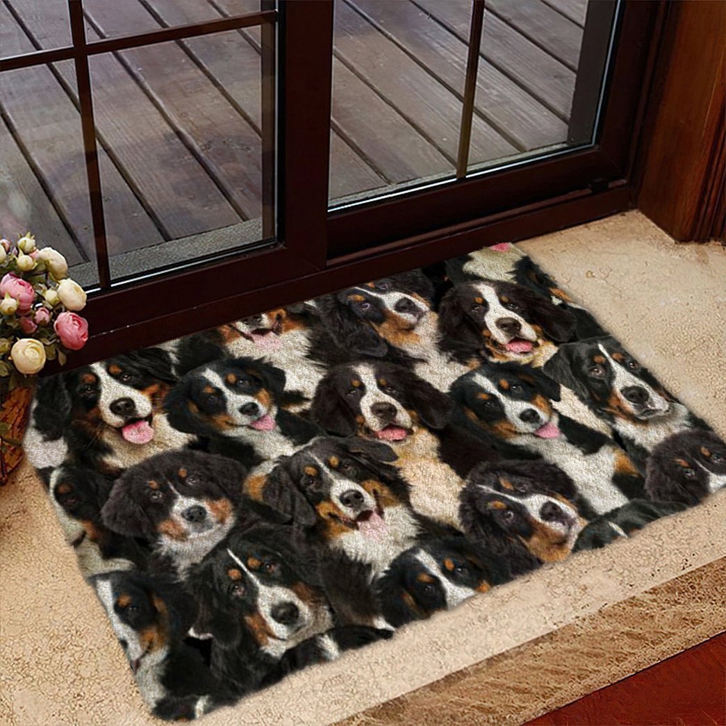 Tmarc Tee A Bunch Of Bernese Mountains Doormat