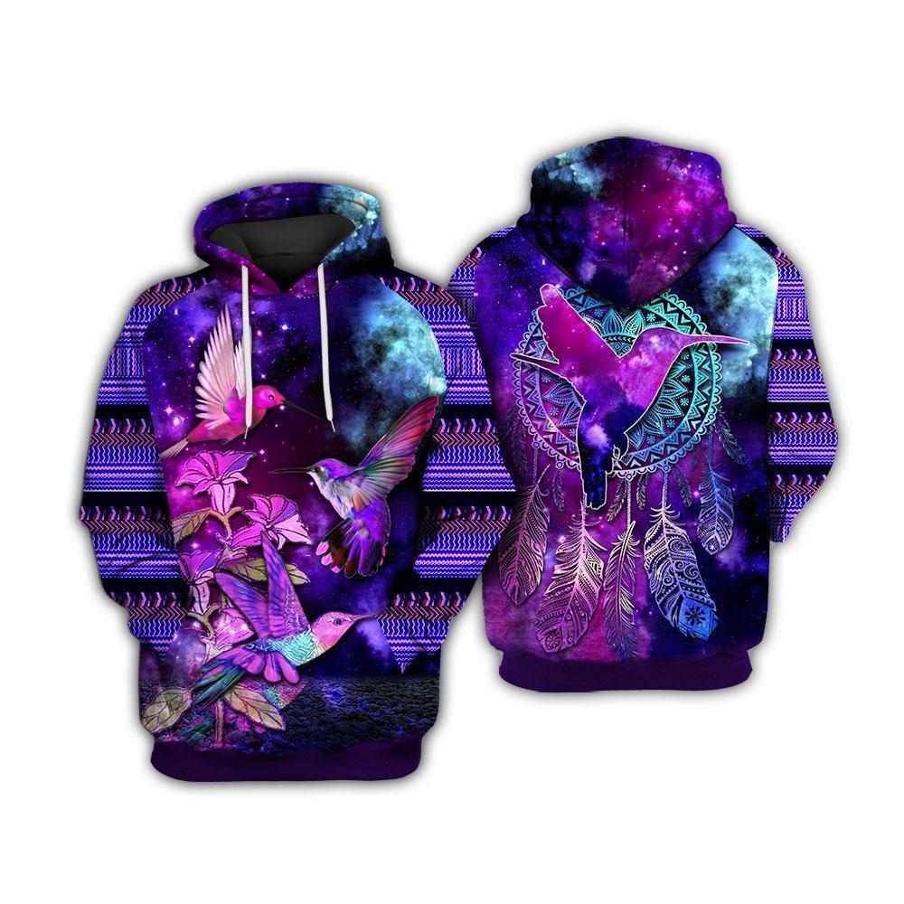 Hummingbird On Galaxy 3D All Over Print | For Men & Women | Ht3264N